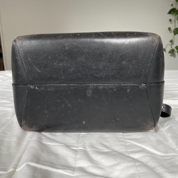 Mansur Gabriel crossbody/shoulder bucket bag - Picture 5 of 11